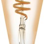 Eglo LED-Leuchtmittel Zigbee Amber, 4,9W, E27, mit spiralförmigem Leuchtfaden.