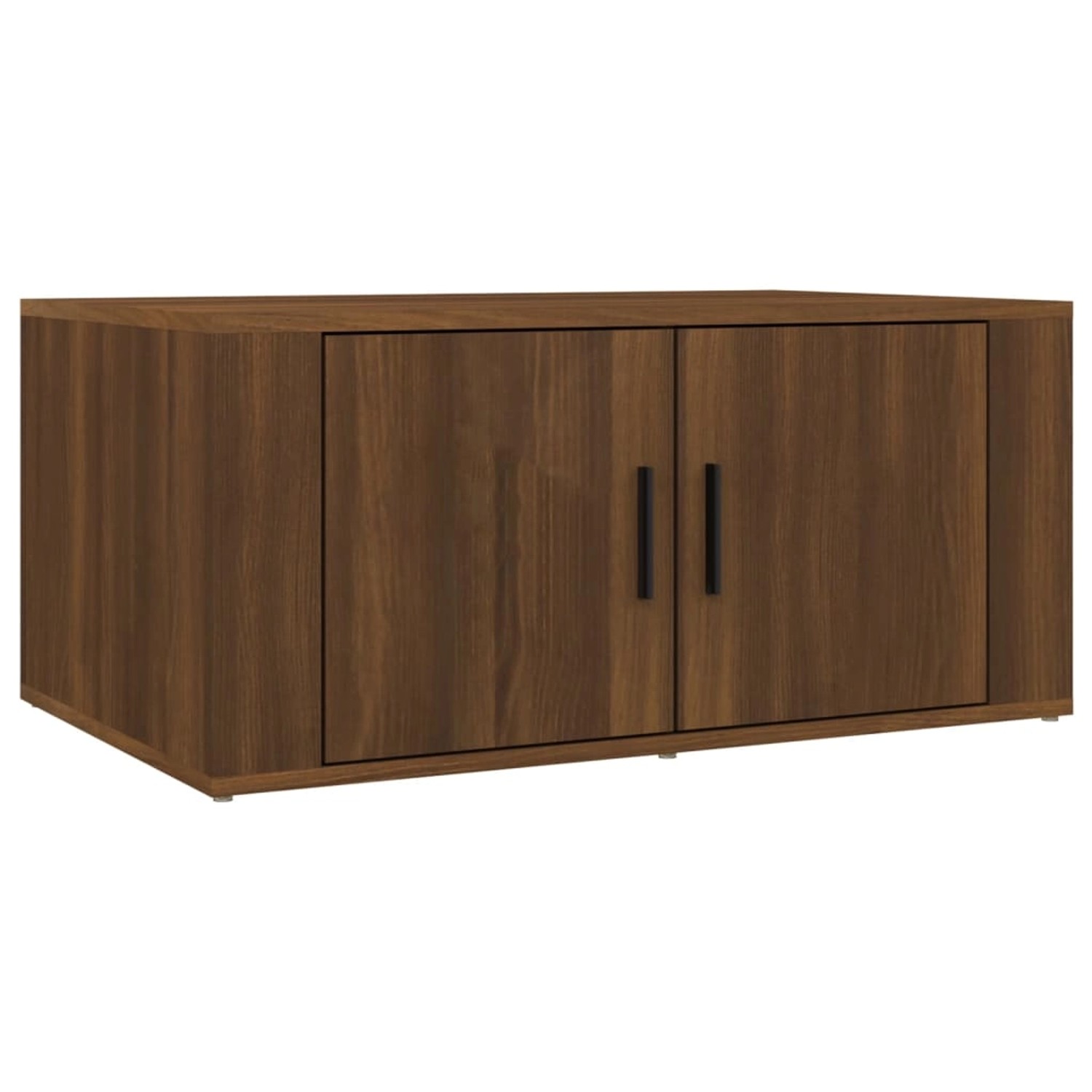 Vidaxl Couchtisch Braun Eichen-optik 80x50x36 Cm Holzwerkstoff günstig online kaufen