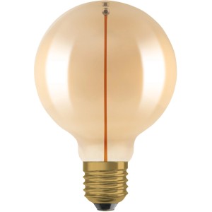 Osram LED-Leuchtmittel E27 in Globeform, 2,2W, warmweißes Licht für dekorative Beleuchtung.