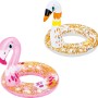 Bestway Schwimmringe mit Glitzer und Tierkopf (Flamingo, Schwan), 2-fach sortiert.