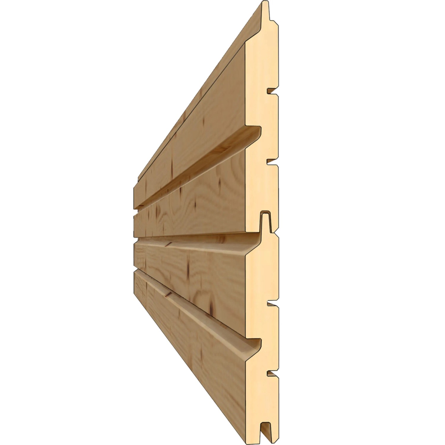Detailansicht der Wandelemente vom Bertilo Gartenhaus Woodline Pent, Holz-Gartenhaus in Anthrazit.