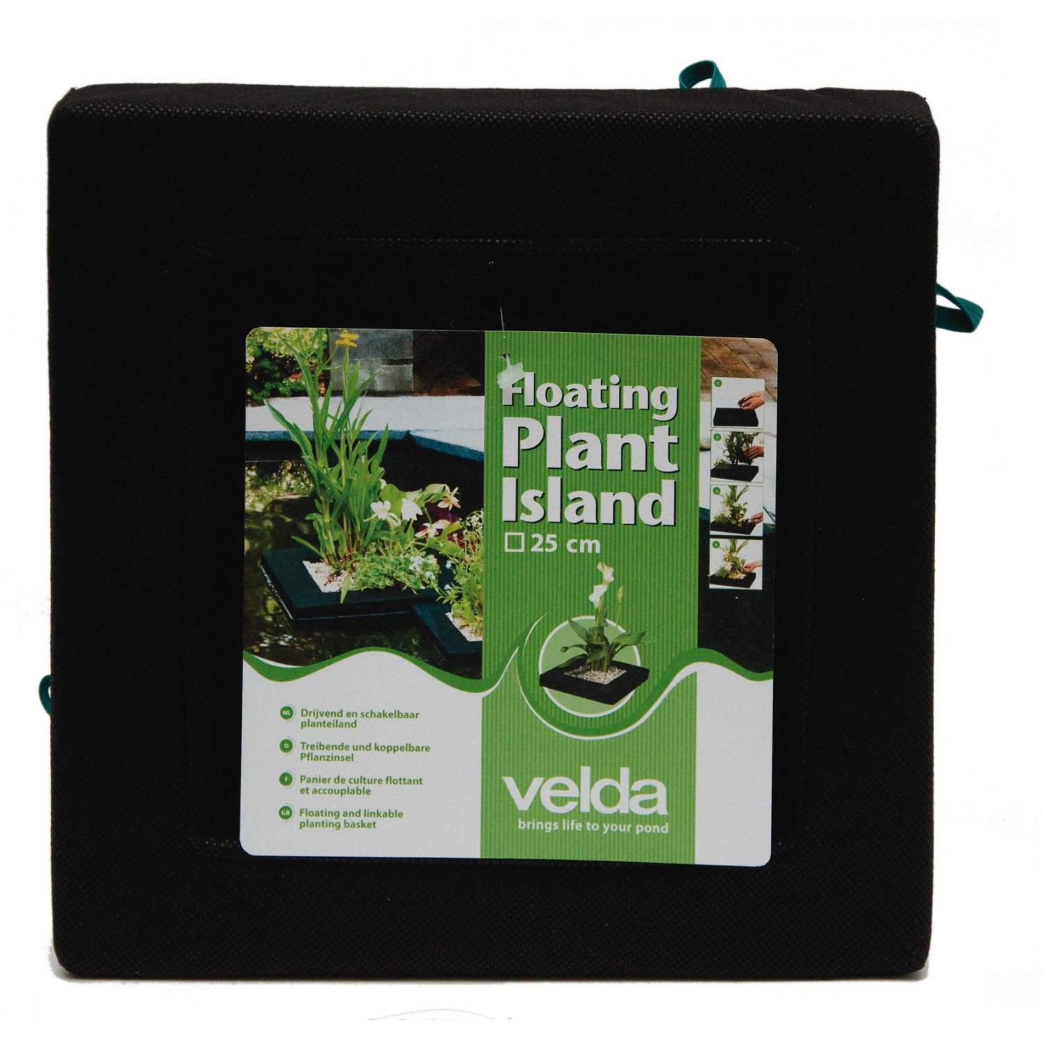 Velda Pflanzkörbe Floating Plant Island eckig 25 cm