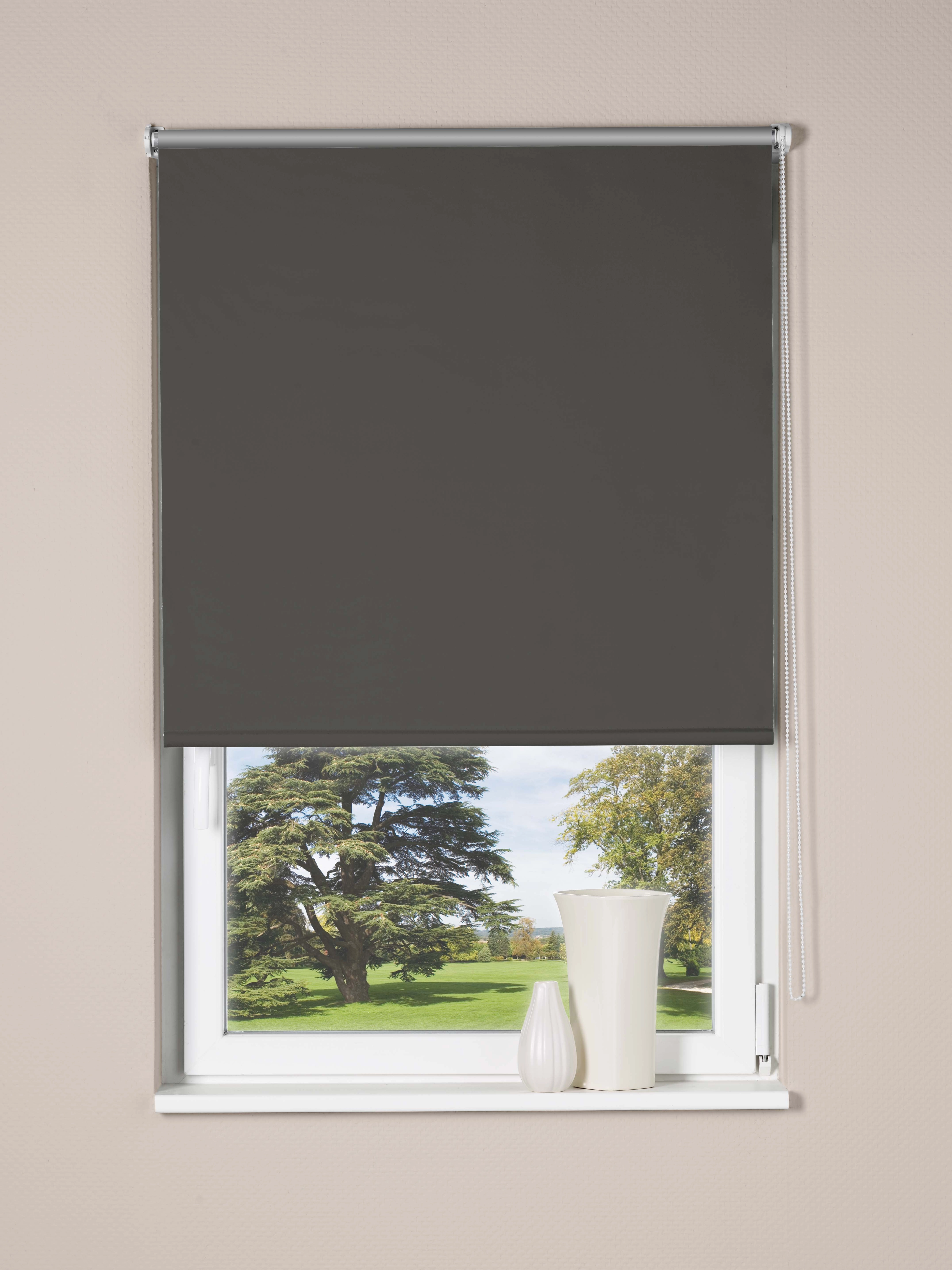OBI Sonnenschutz-Rollo Pamplona 100 cm x 175 cm Weiß kaufen bei OBI