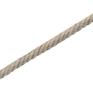 Spleitex Polypropylen Seil, Ø 6mm, Meterware, hellbraun, gedreht.