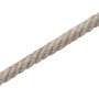 Spleitex Polypropylen Seil, Ø 6mm, Meterware, hellbraun, gedreht.
