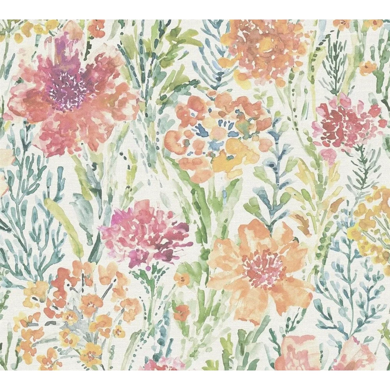 Tadessi Tapete Floral M1-No.11215 Vliestapete in Mehrfarbig