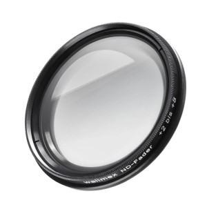Walimex Graufilter Nd Fader 62Mm +2-8 Blenden Objektiv Filter Glas Metallfassung