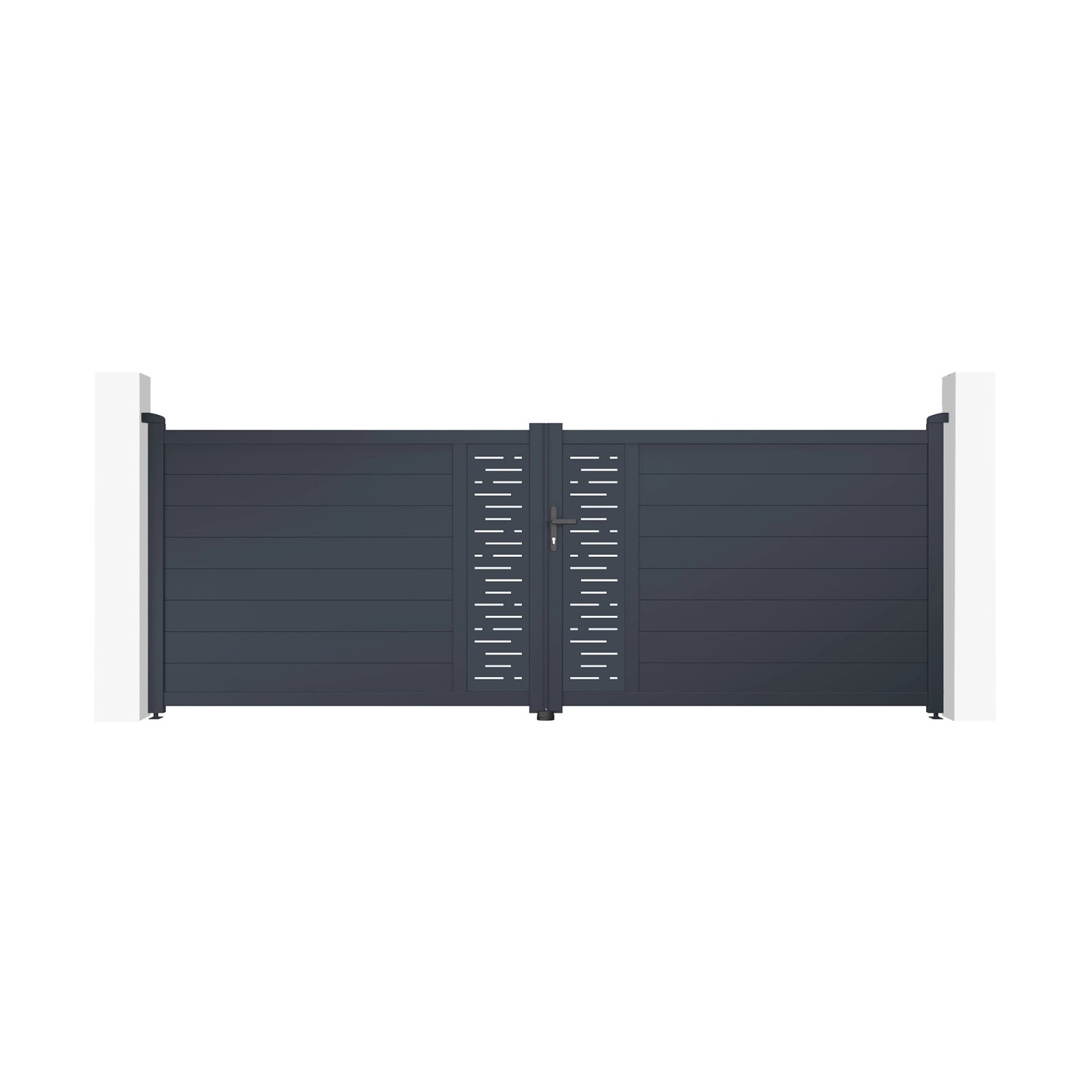 Casanoov Flügeltor Elektrisch 4M Arlberg H 140Cm & Drehtorantrieb Hicker B2 günstig online kaufen