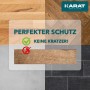 Floordirekt Bodenschutzmatte: Kratzschutz für Parkett, Laminat und Fliesen. Ideal für Bürostühle.