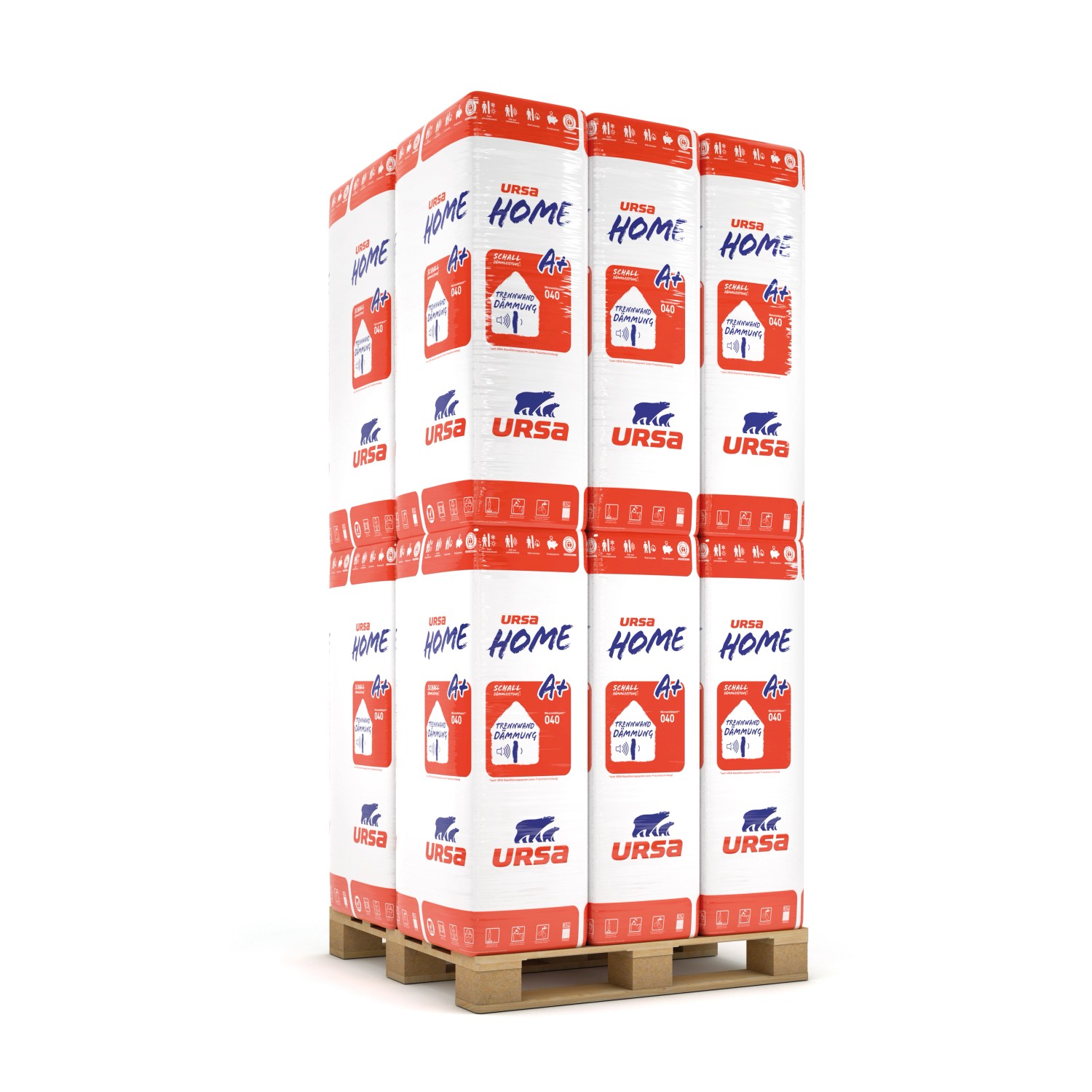 Ursa Home Trennwand-Platte WLG 040 40 mm (24 Bund - 225 m²) 1 Palette günstig online kaufen