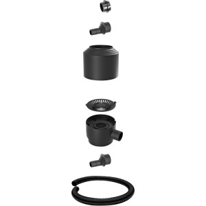 Waterform Außenfilter Set, 8-teilig für Regentonnen, Zubehör für sauberes Regenwasser.