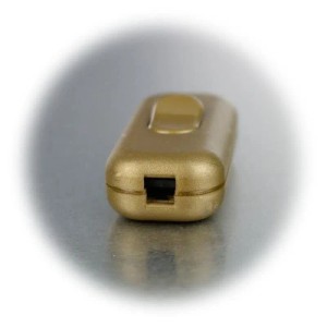 EGB Schnurschalter Zwischenschalter Golden 2A 230V