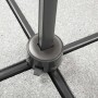 Detailaufnahme des Plattenständers für Schneider Rhodos Junior Ampelschirm, Farbe Natur.