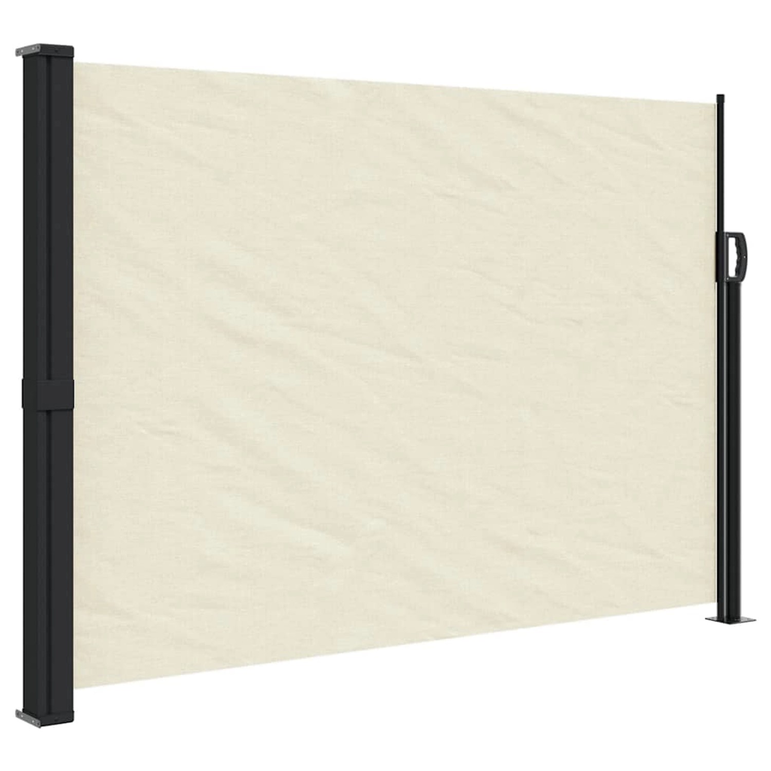 furnicato Seitenmarkise Ausziehbar Creme 140x500 cm günstig online kaufen