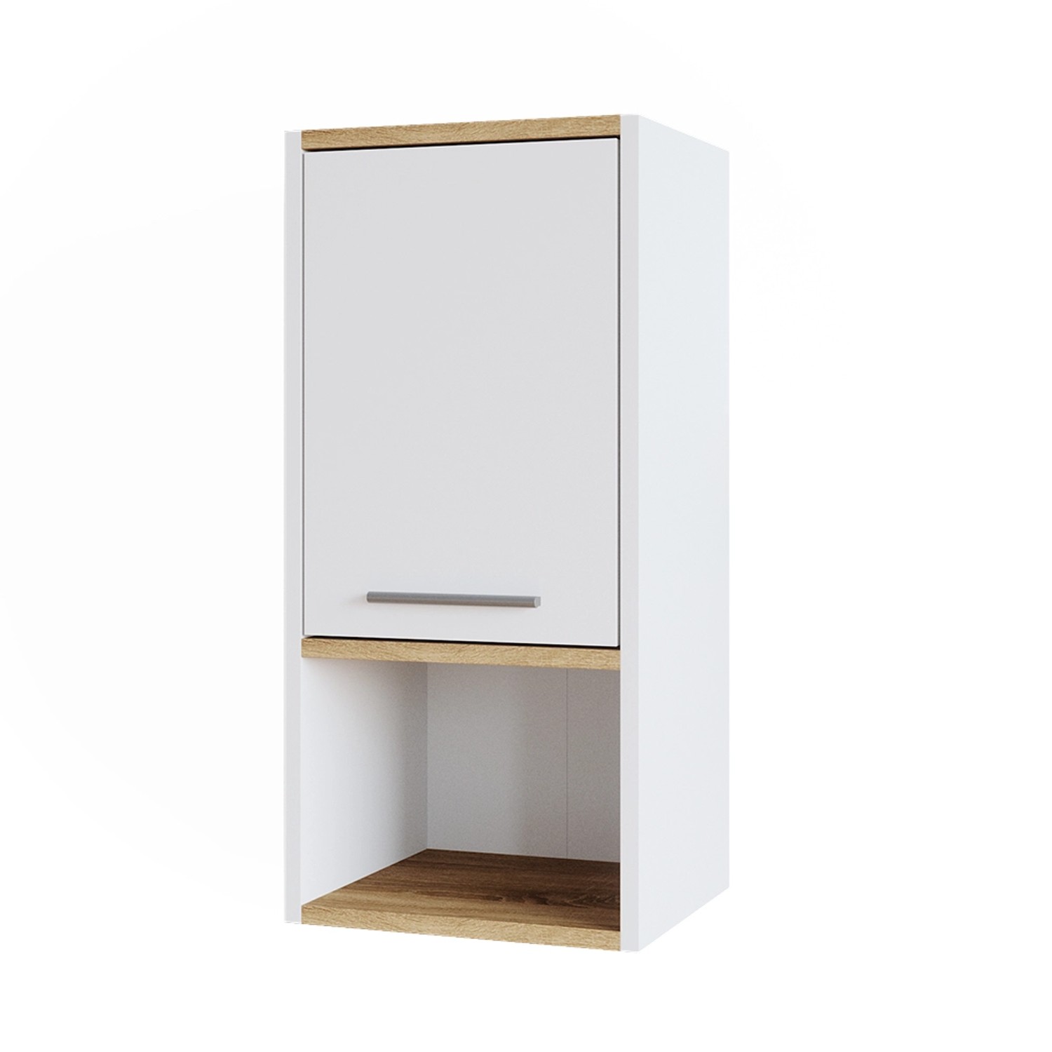 Vicco Badschrank Elvio Weiß/Sonoma 32 x 68 cm