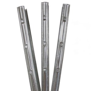 TRUTZHOLM Z Profil Zaunpfosten 215cm Verzinkt 50x Zaunpfähle mit Haken