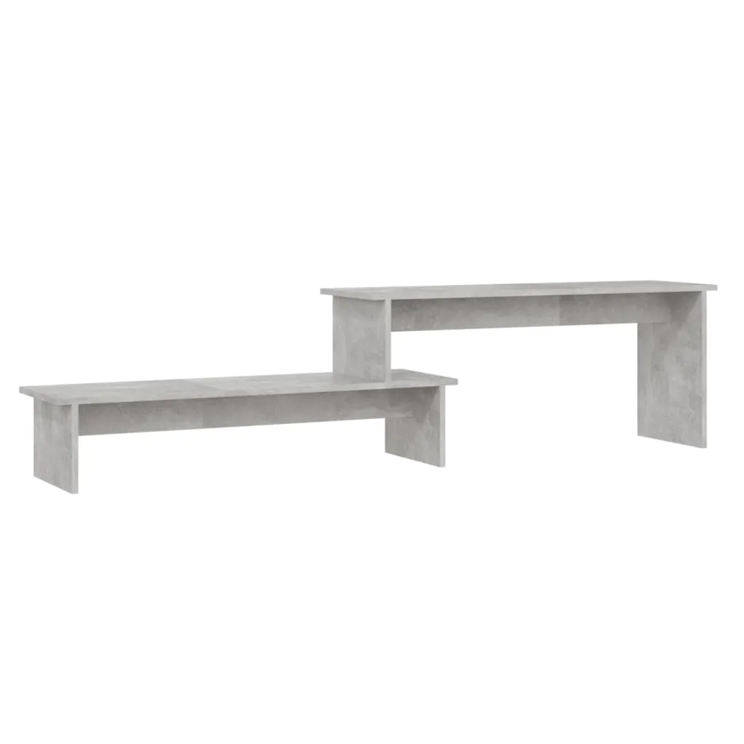 vidaXL TV-Schrank Betongrau 180x30x43 cm Holzwerkstoff 806269