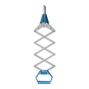 GOEBEL Scherennietgerät GO-25-SN für Blindnieten 3.0-6.4 mm, Nietzange mit Aluminiumgehäuse und blauem Griff.