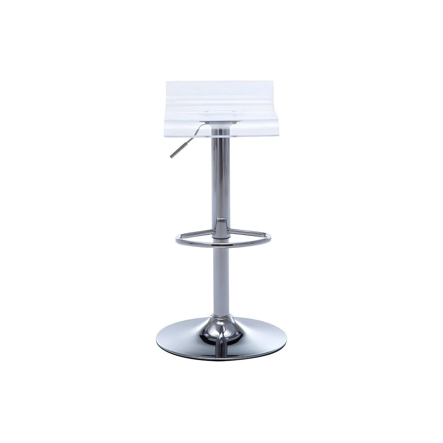 Vente-unique Barhocker Oliver Transparent 45 cm