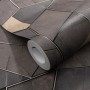 Erismann Vliestapete Elle Decoration 4 Mosaique Taupe mit Schieferoptik auf Rolle.