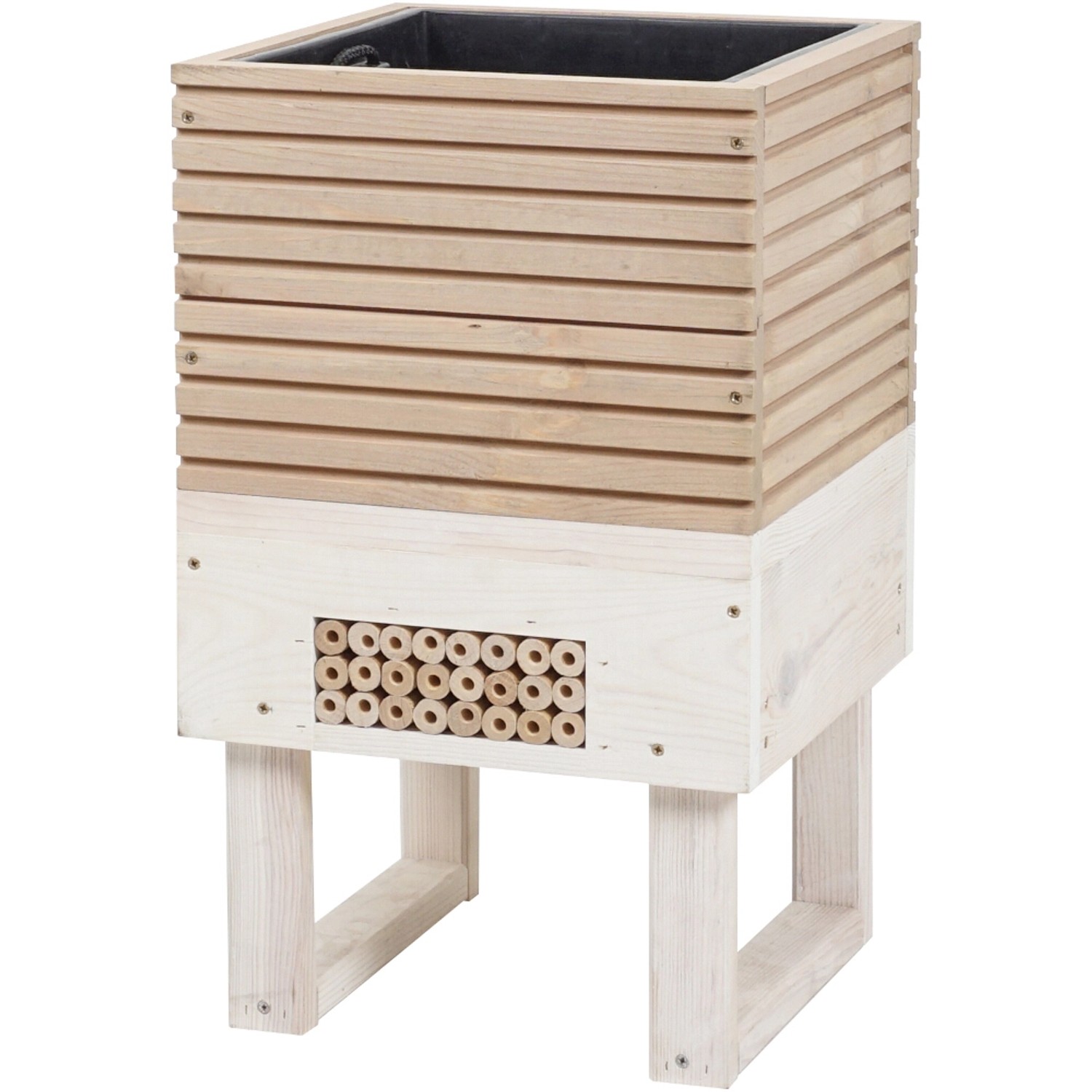 Siena Garden Pflanzkasten Belina Box S Kiefer 33 cm x 33 cm x 54 cm Natur F günstig online kaufen