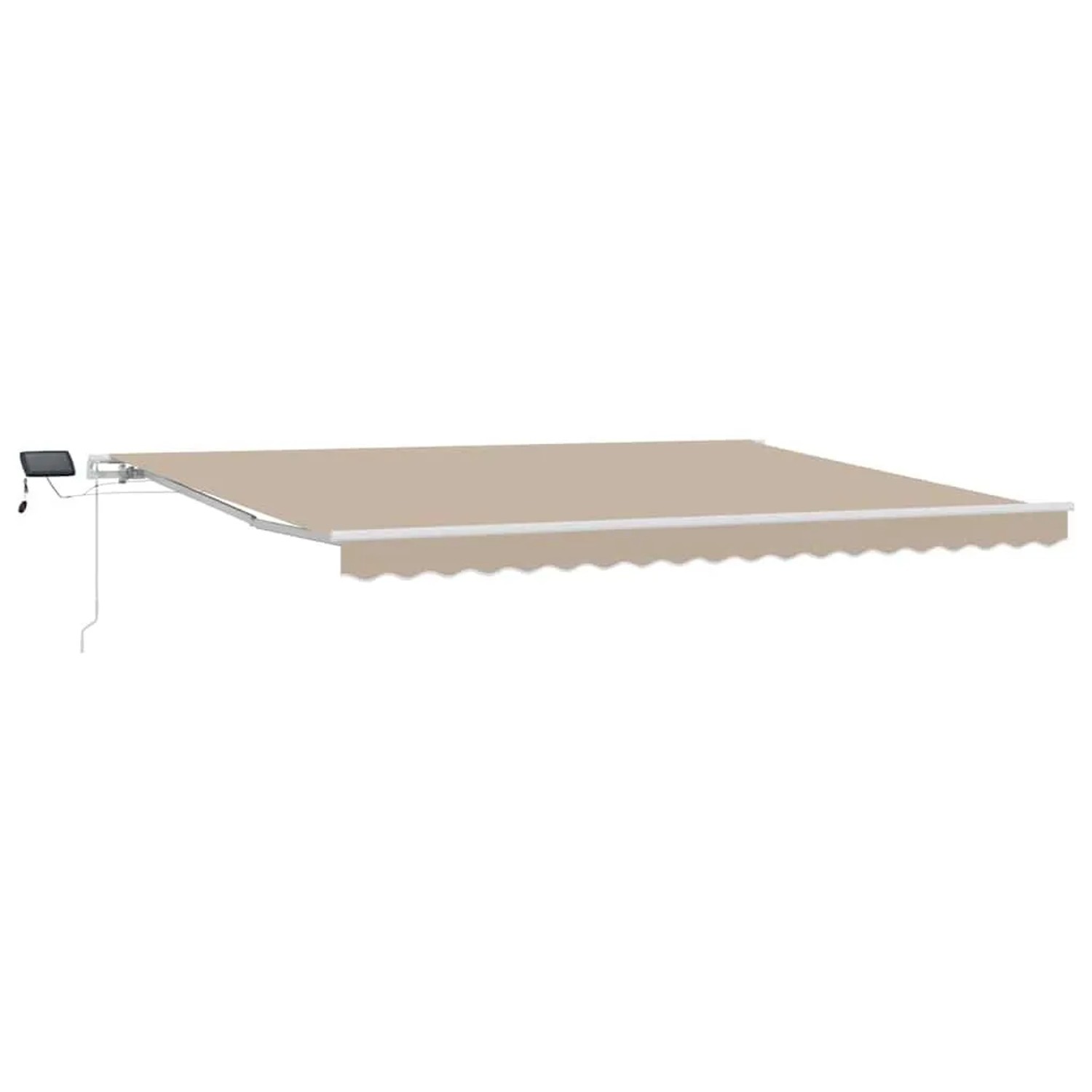 vidaXL Einziehbare Markise mit 450 x 350 cm Stoff 3331130