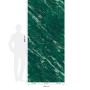 Grosfillex Wandpaneel in 3D Marmor Optik, Grün, 260x37,5 cm. Dekoratives Paneel für Wand- und Deckengestaltung.