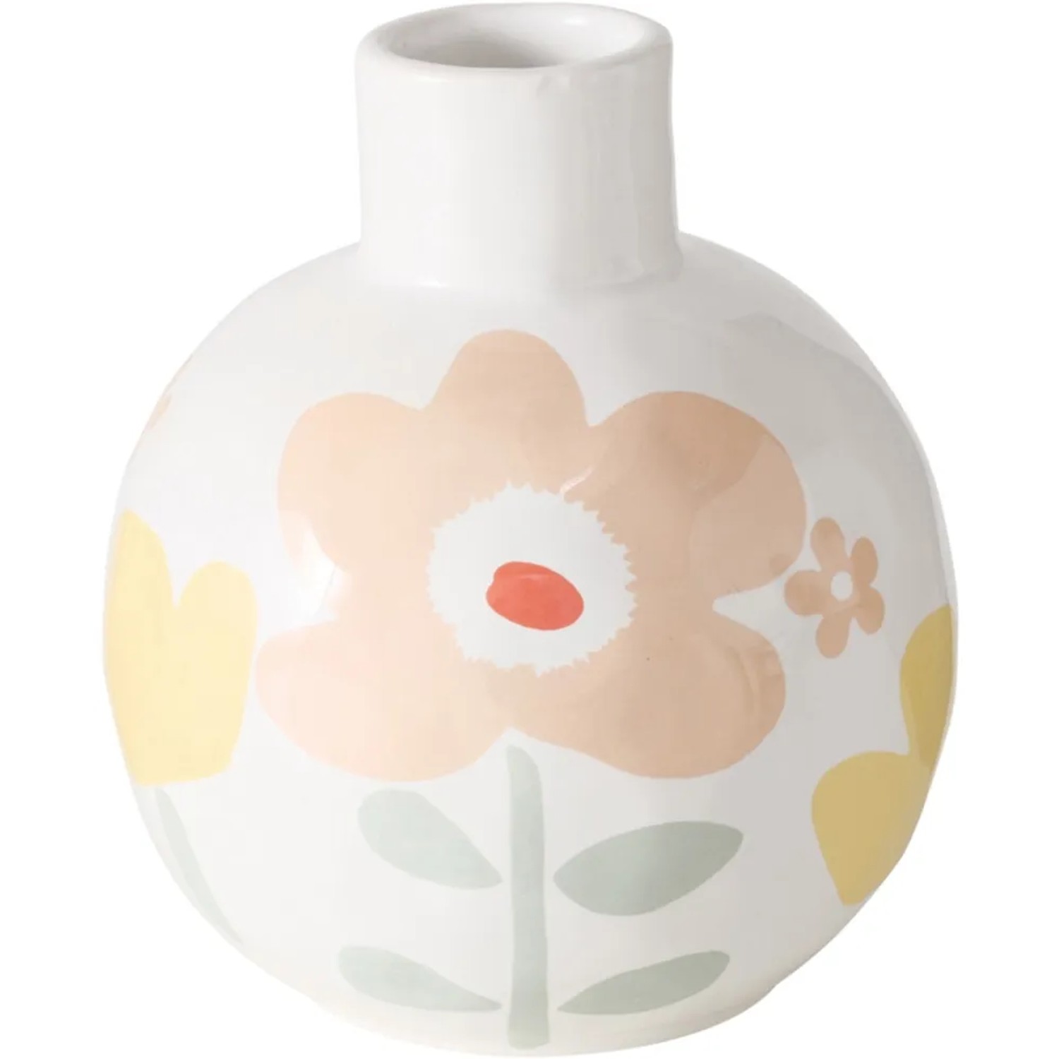 Boltze Home váza Luana 2-féle változatban 10 cm x 25 cm fekete