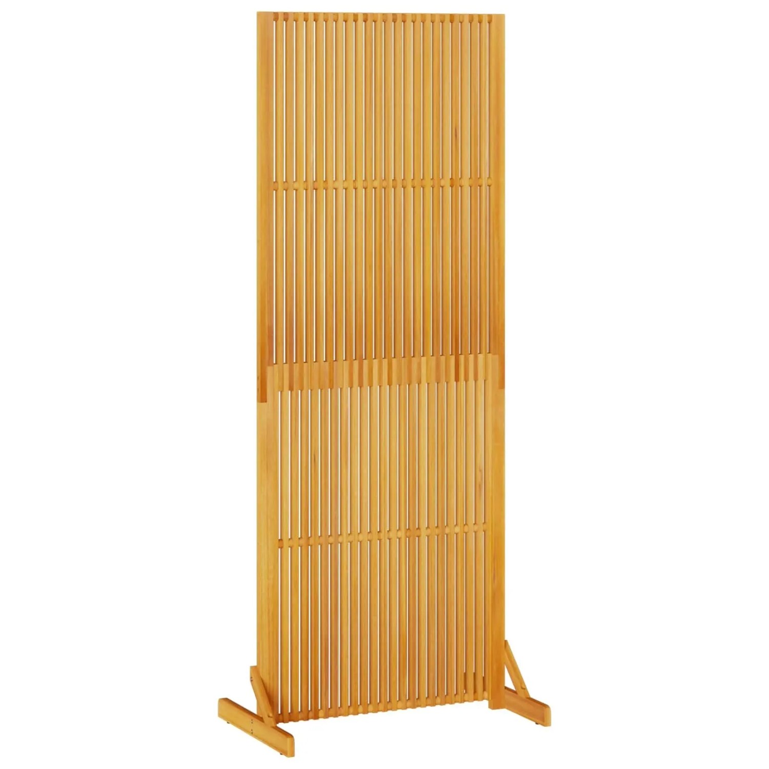 vidaXL Sichtschutz Braun 79,5 x 50 x 200 cm Massivholz Akazie 4108065