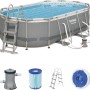 Bestway StahlrahmenPool 427 cm x 250 cm x 100 cm bei OBI