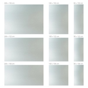 Tulup Fensterfolie Fensterfolie Blickdicht Aber Lichtdurchlässig 100x106 cm Milchglas Fensterfolie Sichtschutzfolie Fenster Glasdekorfolie