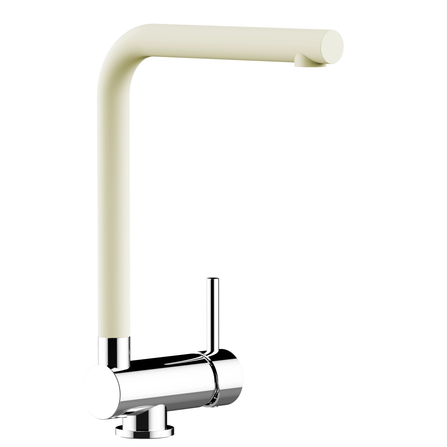 VIZIO NIEDERDRUCK Wasserhahn Vorfenster Küchenarmatur Umklappbar 6 CM mit 360° Schwenkbarem L Auslauf Verchromt   Sand B...