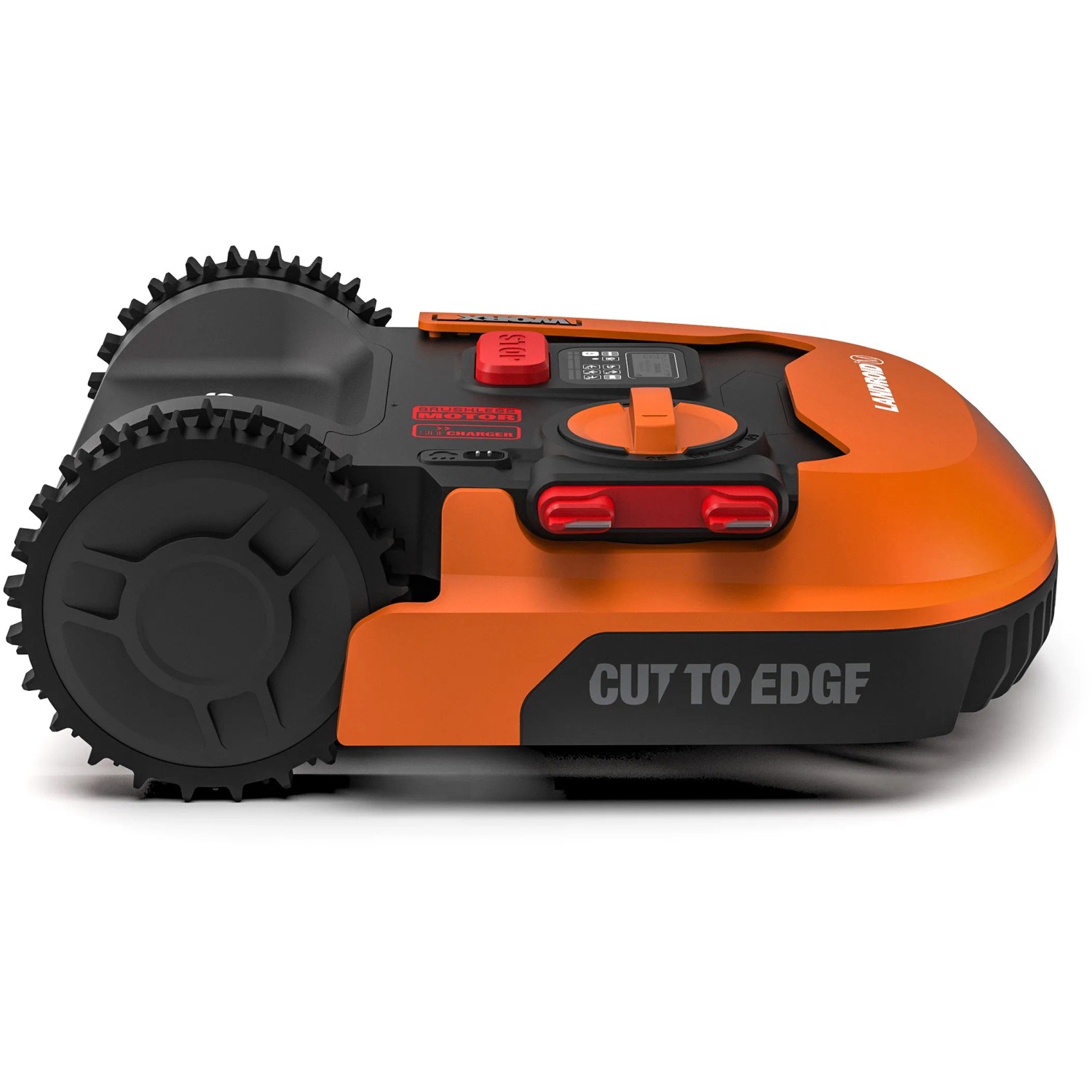 Worx Landroid M700 Mähroboter, orange-schwarz, mit CutToEdge Funktion für randnahes Mähen.