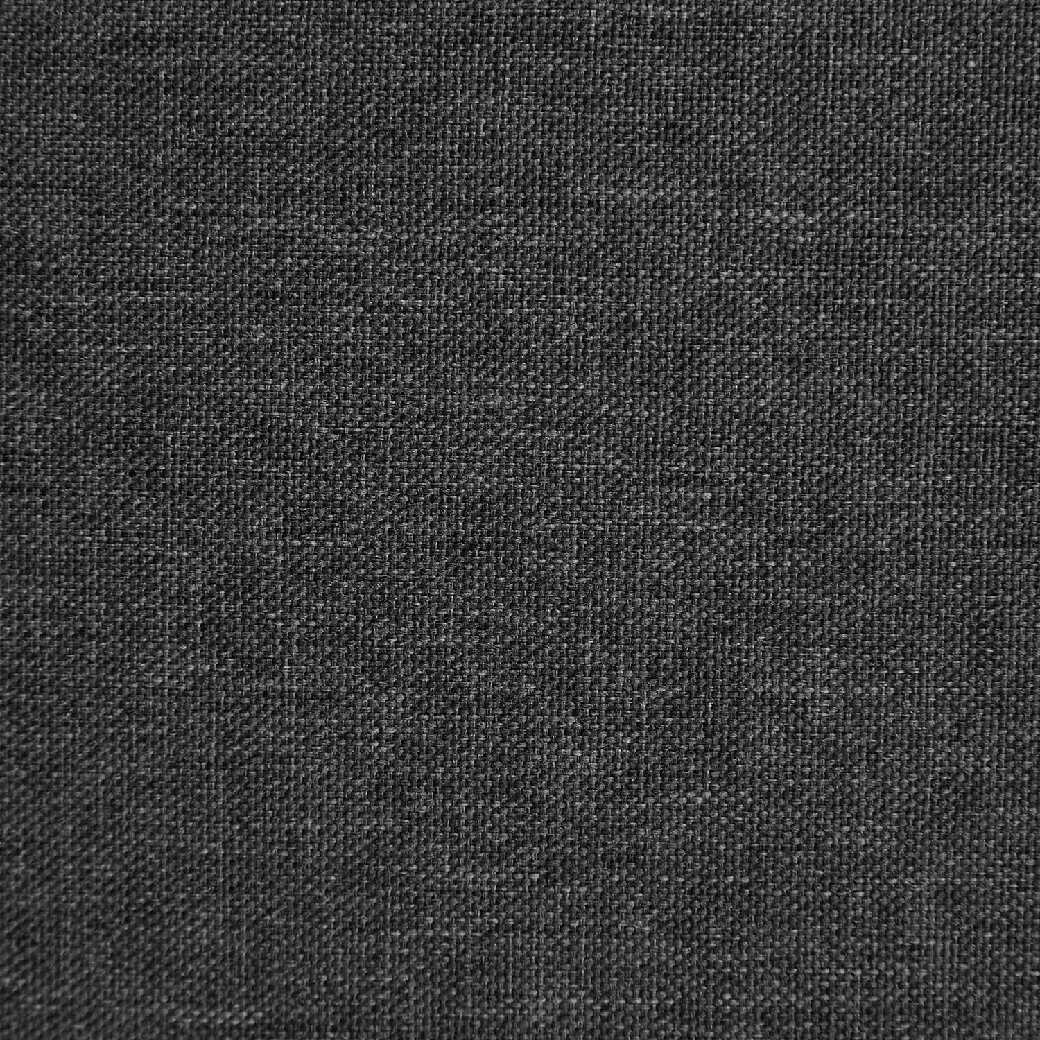 Detailaufnahme des grauen Webstoffs vom Homestyle4u Polsterbett 140x200.