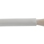 Graue Mantelleitung NYM-J 4 x 1,5 mm² mit fünf Adern für Feuchträume.