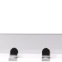 Siro Türgarderobe mit 6 Haken, Metall Chrom glänzend, Länge 375 mm.