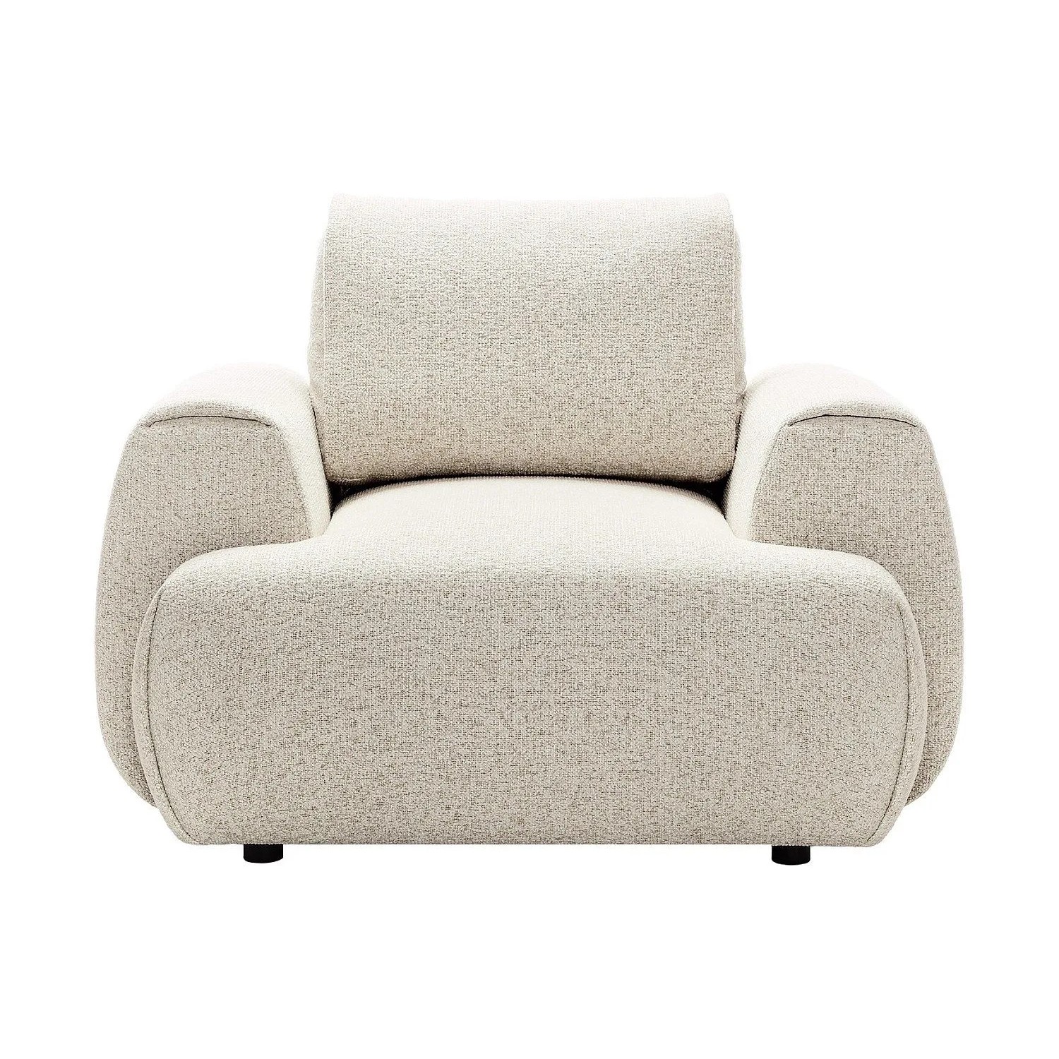 Vente-unique Sessel Mit Gerader Rückenlehne Monelia Beige 109 cm