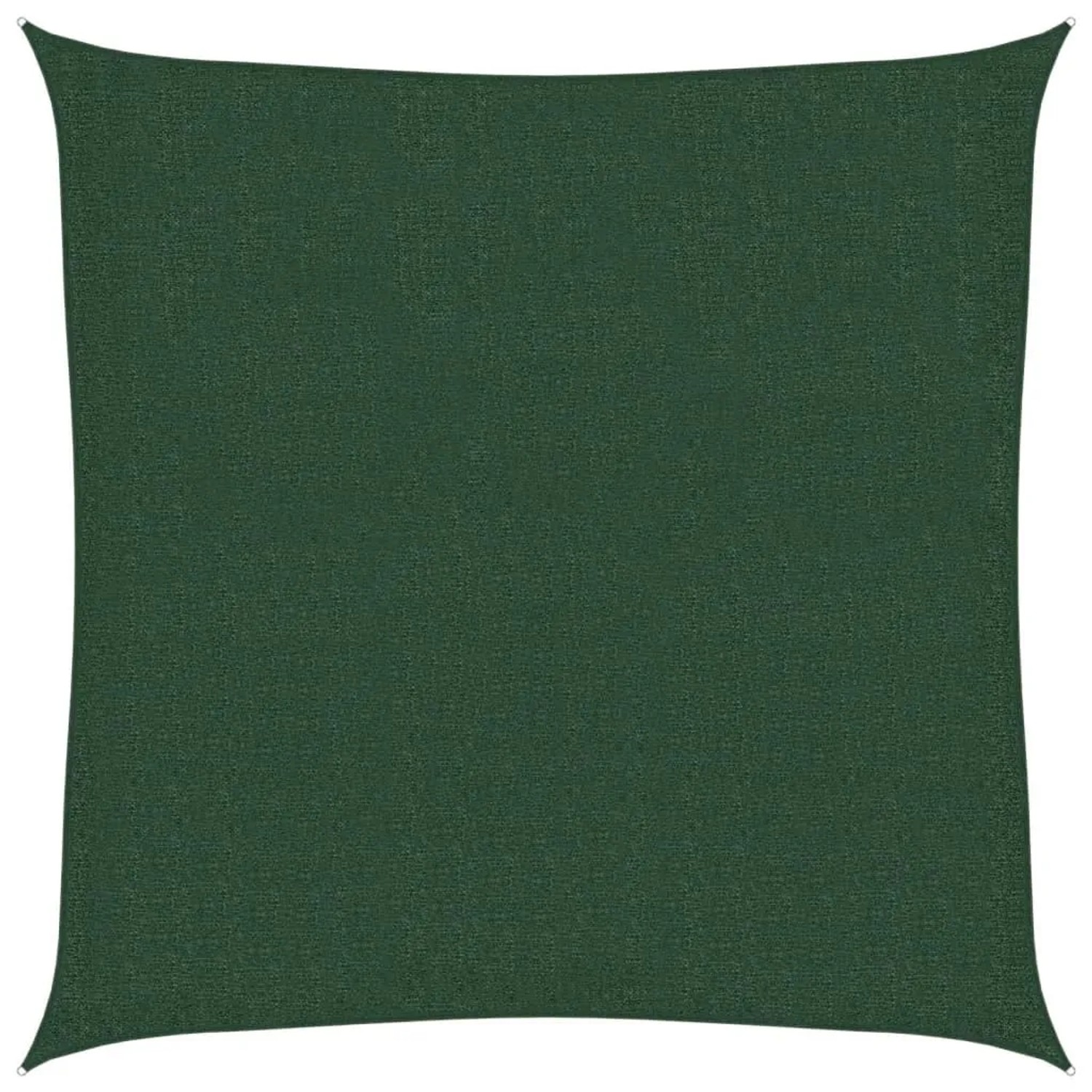vidaXL Sonnensegel 160 g/m² Dunkelgrün 2,5x2,5 m HDPE 311438 günstig online kaufen