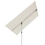 Doppler Balkonschirm Active, 130x180 cm, Natur, mit Dreh- und Neigungsfunktion.