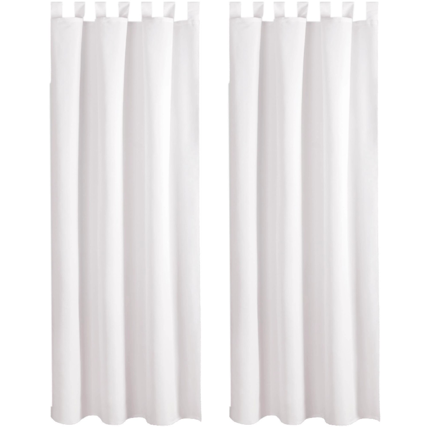 Bestlivings 2er Set Dekoschal EllenSchlaufe mit Raffhalter & Haken 140 x 14 günstig online kaufen