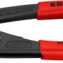 Knipex Alligator Wasserpumpenzange, 300 mm, schwarz atramentiert, mit roten Griffen.
