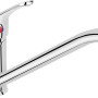 Küchenarmatur baliv KI-5170 Chrom, Einhebelmischer mit schwenkbarem Auslauf.