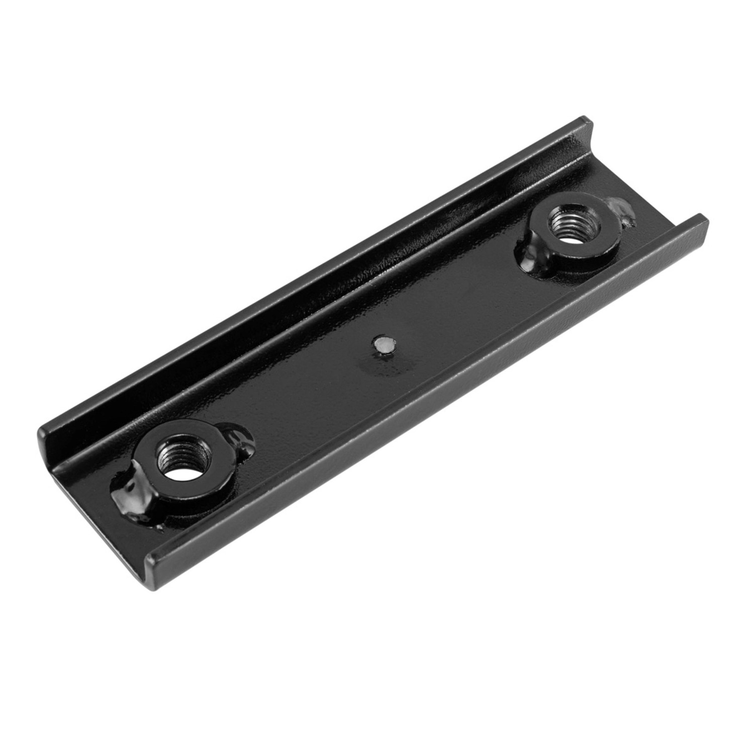 STAHLWERK Anschlag für Schweißtische D22 Lochsystem, variable Befestigungslösung aus Stahl, brüniert.