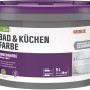 Eimer OBI Bad & Küchenfarbe, weiß-matt, 5 Liter, schimmelvorbeugend.