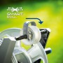 Detailaufnahme: LUX Schlauchwagen Professional Metall mit Smart Roll Funktion.