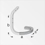 SOTECH OrgaTech Fahrradhaken 150 x 150 mm mit Wandmontage und Deckenmontage Gerätehalter_3