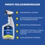 Michelin Profi Felgenreiniger, 650ml Flasche für die Autopflege.