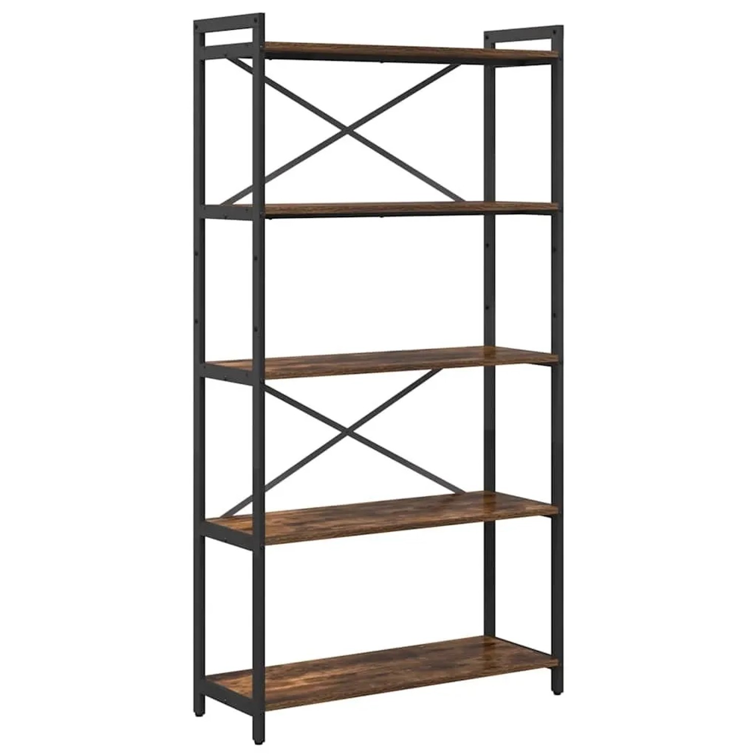 vidaXL Bücherregal Geräucherte Eiche 80 x 30 x 155 cm Holzwerkstoff 868415 günstig online kaufen