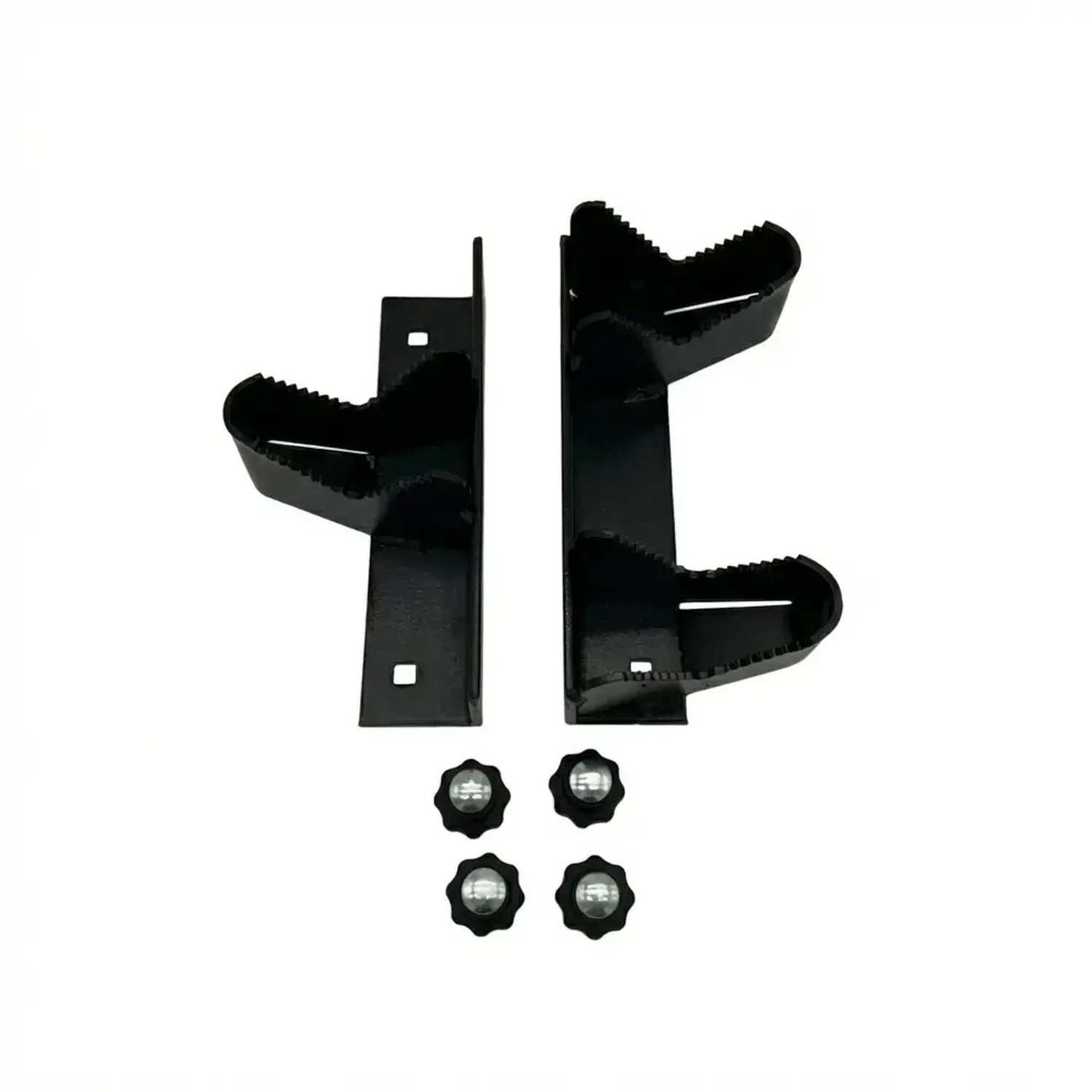 Westfalia Rohrspannbacken aus Metall Schwarz für Mobile Werkbank Art. 949.569