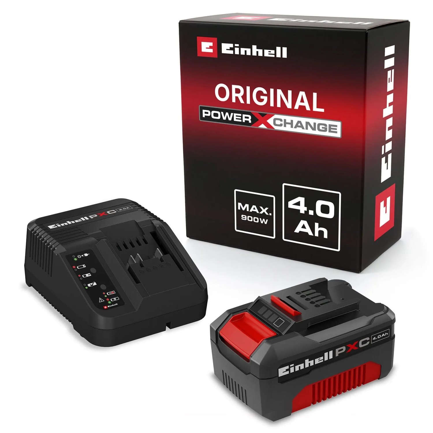 Einhell »Starter-Kit Power X-Change« Akku Starter-Set, 18 V, 4 Ah, inkl. Ladegerät